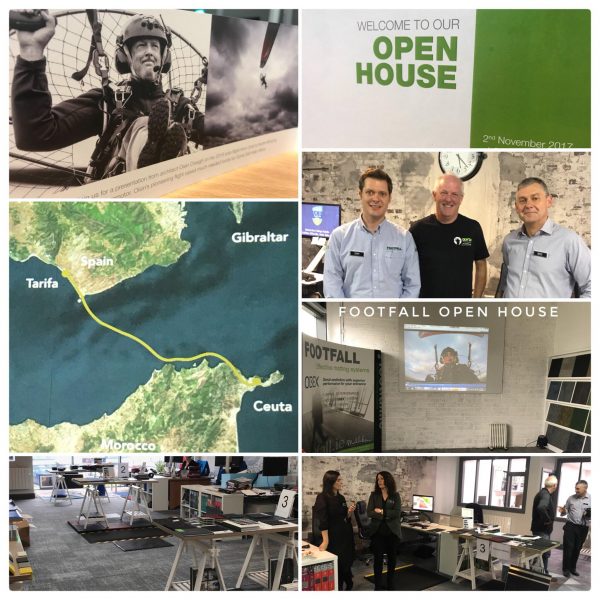 Fantastic day on Thursday, November 2nd, 2017 at Footfall’s Open House Friday, November 3rd, 2017
