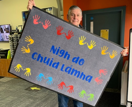 Functional and fun mats with a serious message