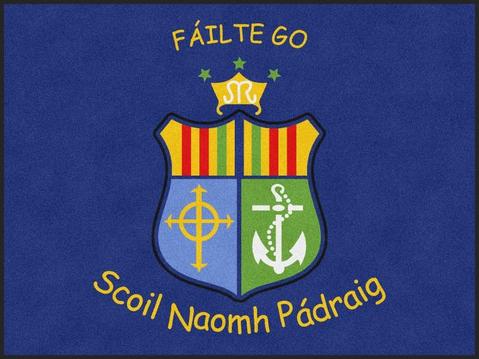 Logo Mat for Scoil Naomh Pádraig, Dublin