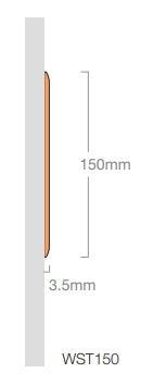 PVC Wall Strip with Adhesive Backing