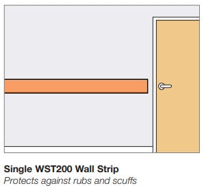 PVC Wall Strip with Adhesive Backing