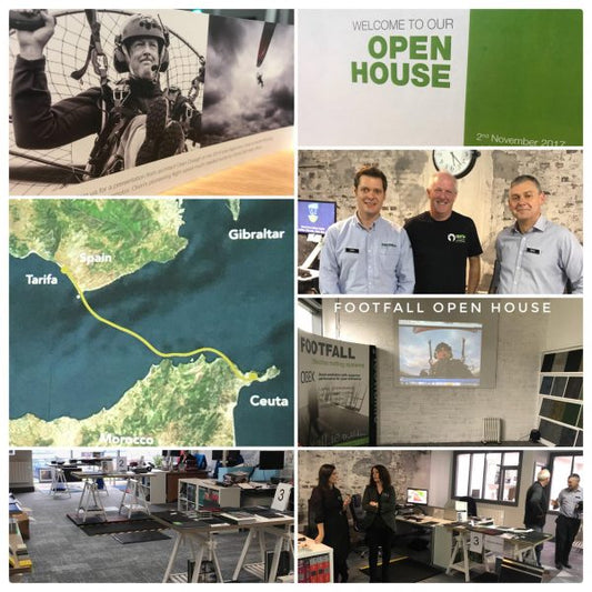 Fantastic day on Thursday, November 2nd, 2017 at Footfall’s Open House  Friday, November 3rd, 2017