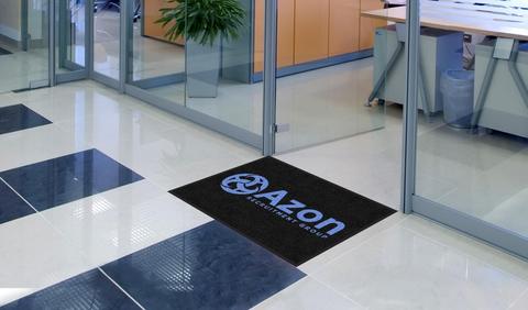 Our logo mats come in a range of standard sizes