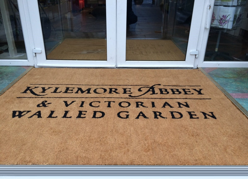 A new coir mat brings a fresh look to your business entrance way