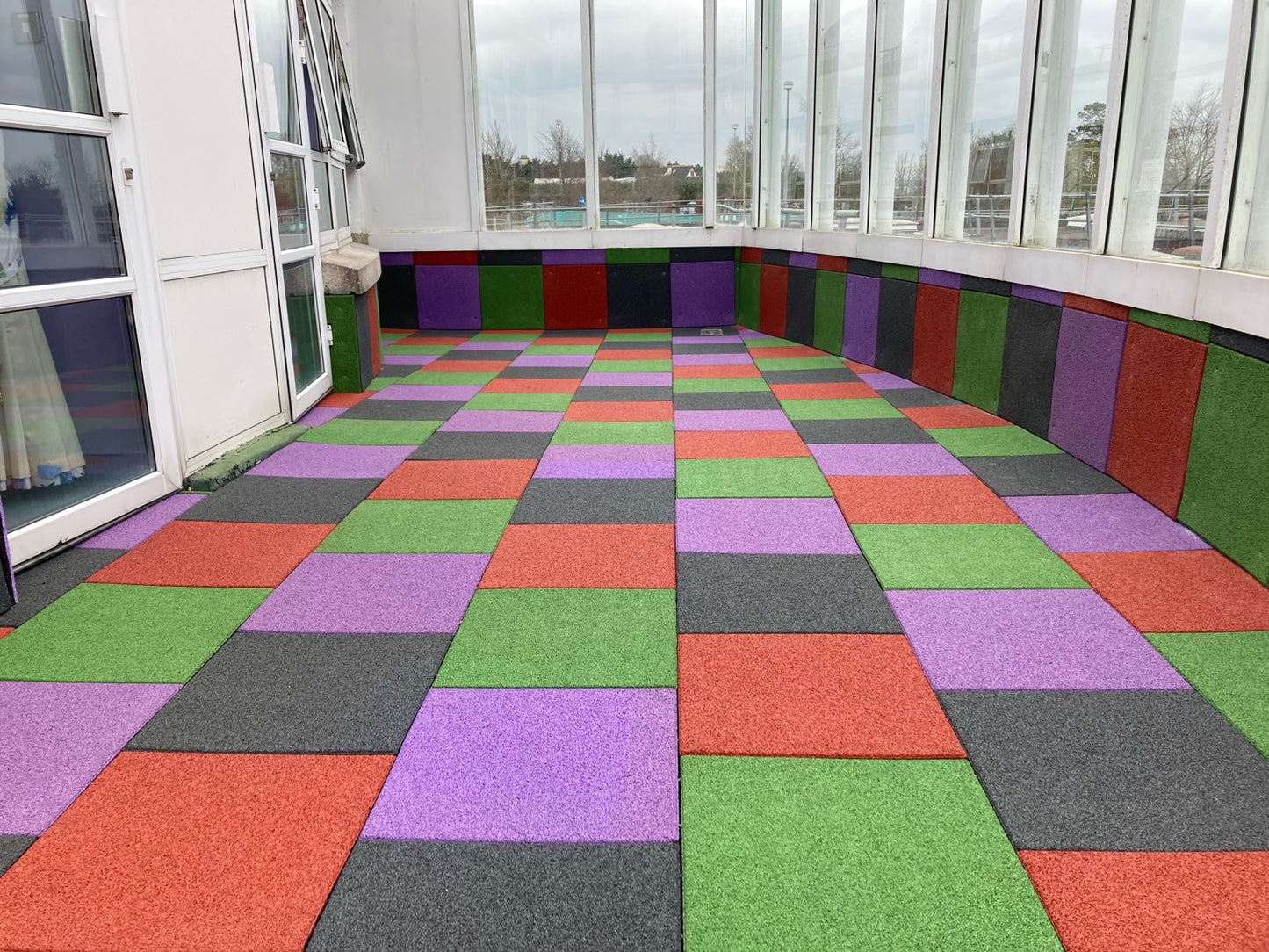 Playground Matting with EPDM Surface