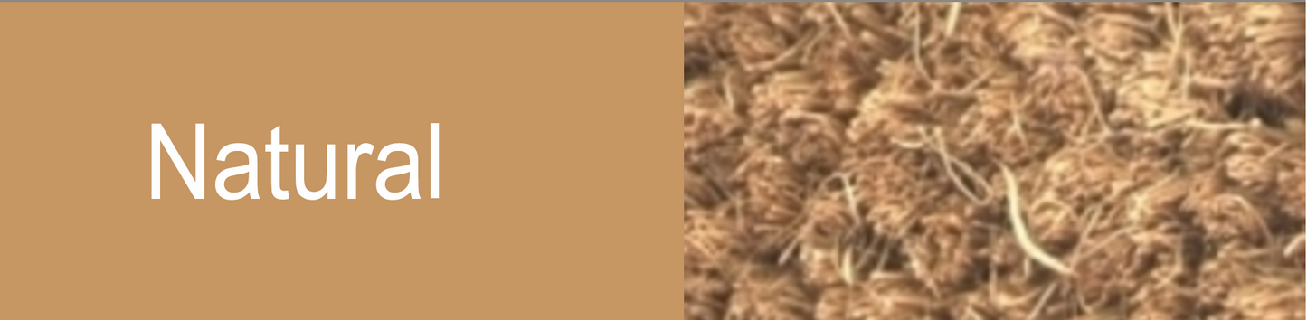 Coloured Coir Matting Entrance Mat