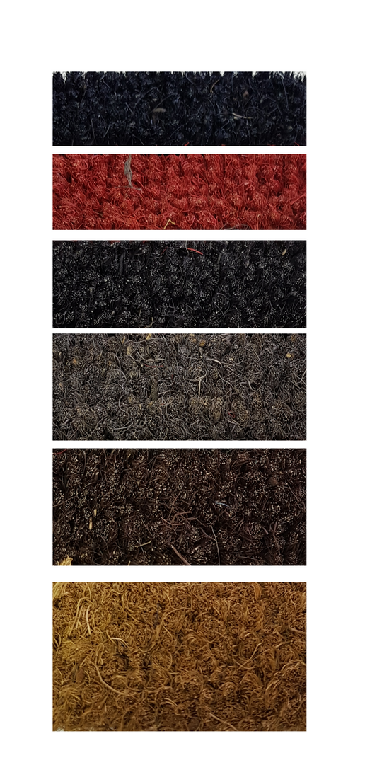 Coloured Coir Matting Entrance Mat