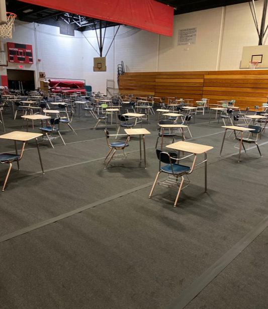 School Gym Protective Floor Cover (Rolled Product)