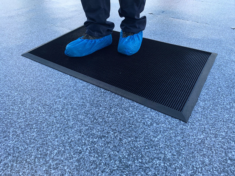 Bunded Contamination Control Mats with Scraper Mat Package
