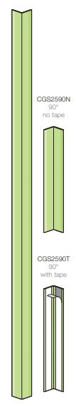 Standard PVC-u Corner Guards - 25mm with Self Adhesive