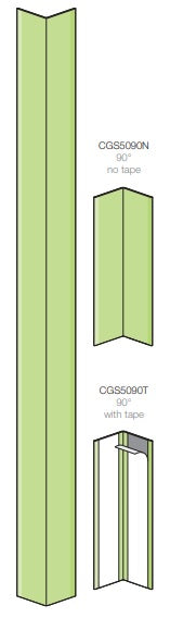 Standard PVC-u Corner Guards - 50mm with Self Adhesive
